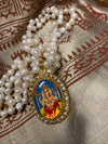 Pearl Ganesha Japamala Necklace – Mercury Moon Meditation Yoga Mala